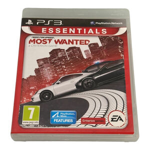 Need for Speed Most Wanted PS3 Essentials Racing Game Complete Manual Disc PAL E